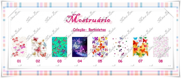 Borboletas 1 ao 8
